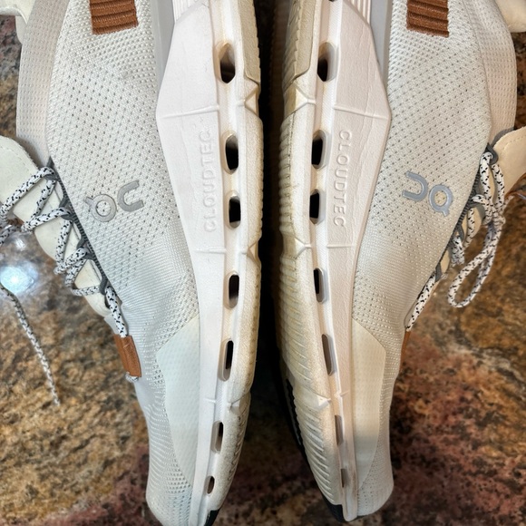On Cloudnova White Pearl Cloudtec Athletic Shoes Men's Size 11 - Picture 6 of 14